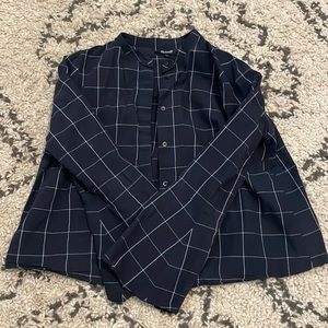 Madewell Button down with bell sleeves
